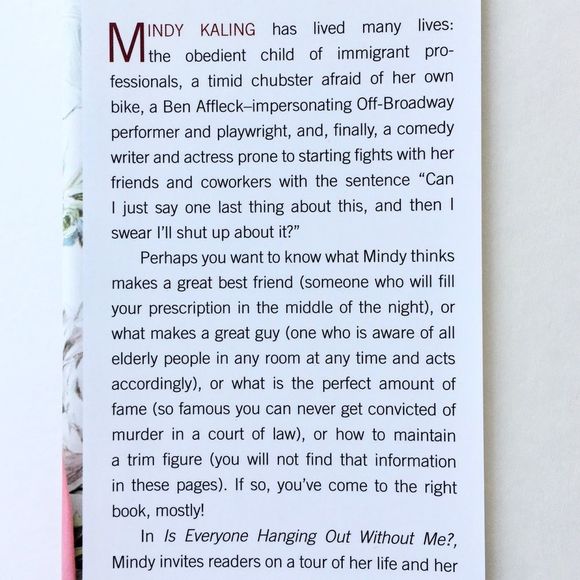 M. Kaling Is everyone hanging out without me? BOOK - Picture 3 of 9